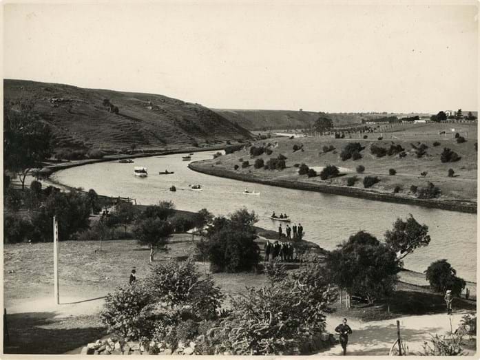 Maribyrnong River, Maribyrnong circa 1910 - 1930